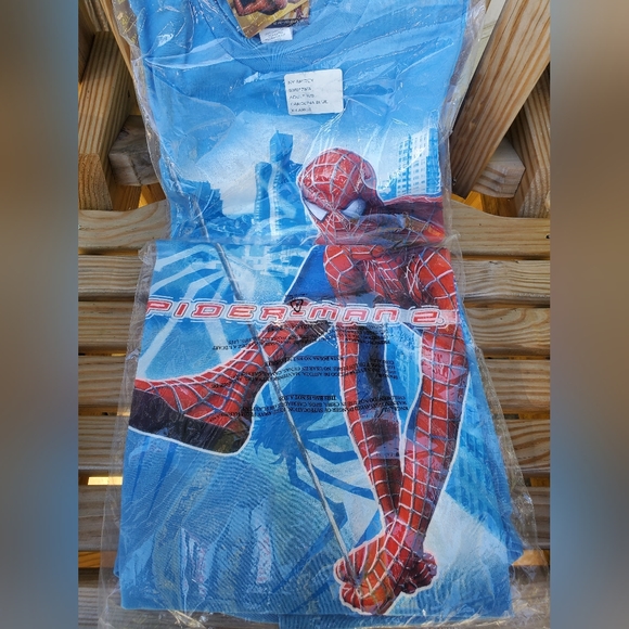 SPIDER MAN 2 2004 Vintage promotional shirts - Picture 1 of 3
